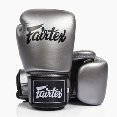 Muay Thai Handschuhe Fairtex BGV1C-Plus Gun Metallic