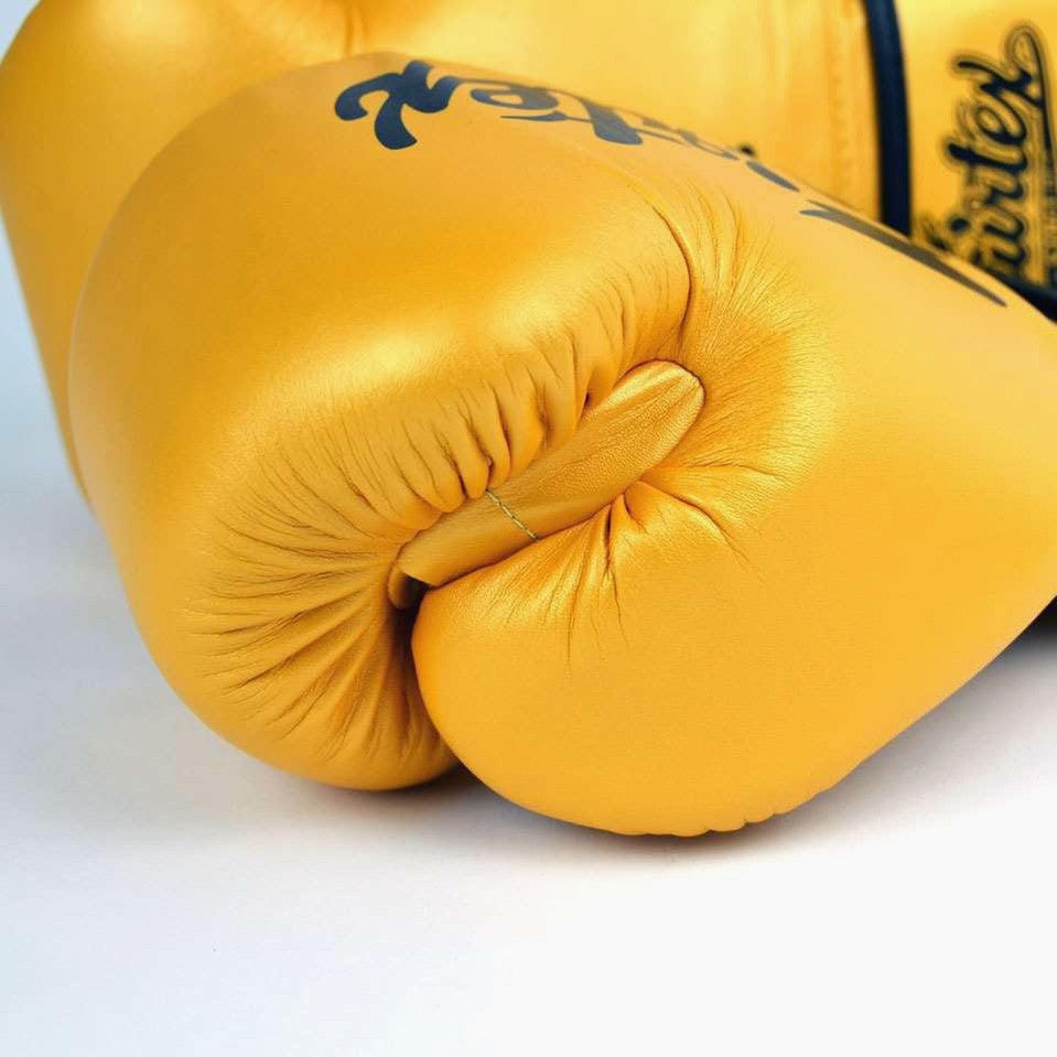 Muay Thai Handschuhe Fairtex Super Sparring BGV18 Gold