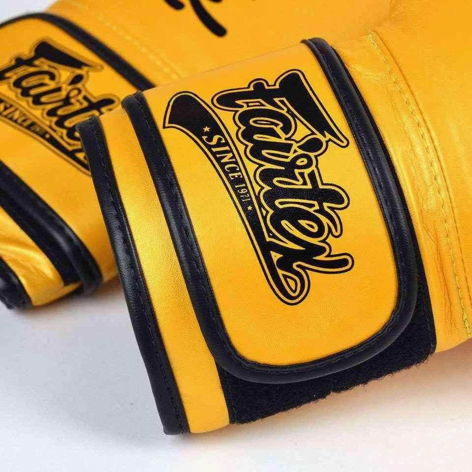 Muay Thai Handschuhe Fairtex Super Sparring BGV18 Gold