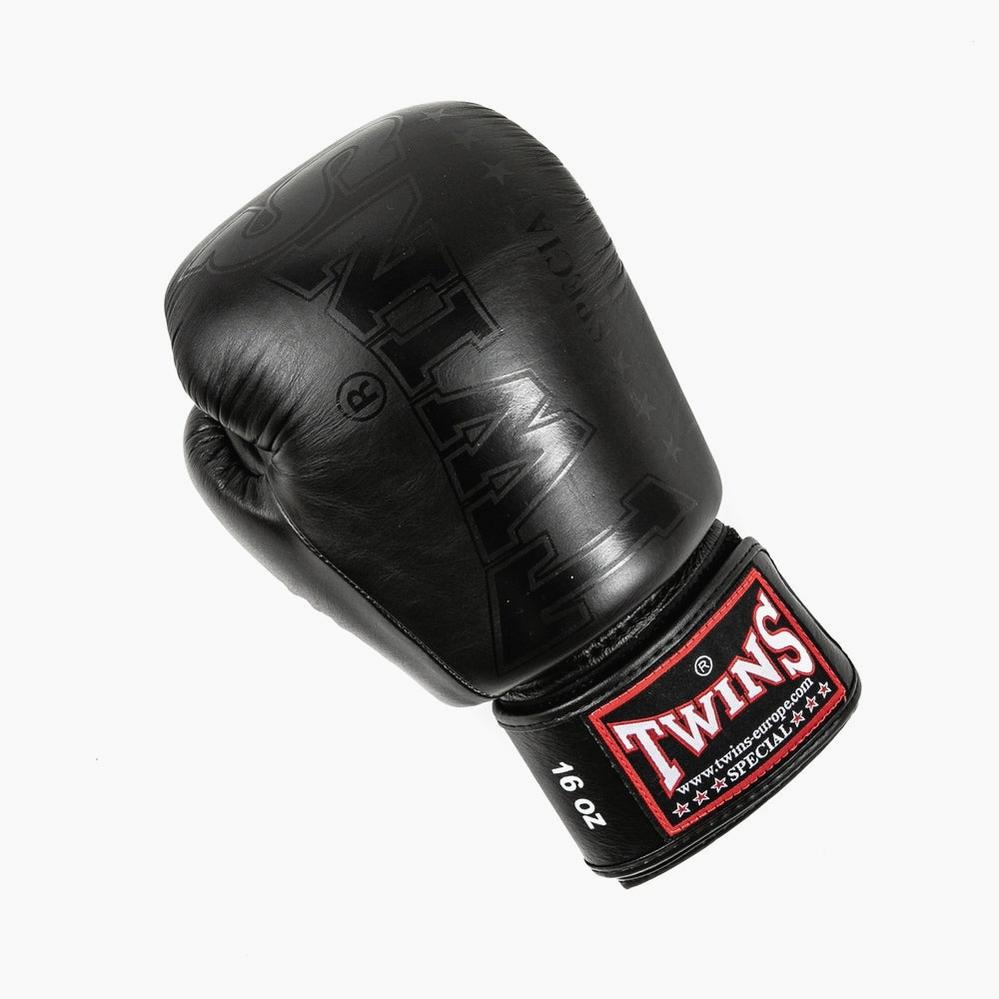 Twins Special Muay-Thai-Handschuhe BGVL 8 Core Schwarz