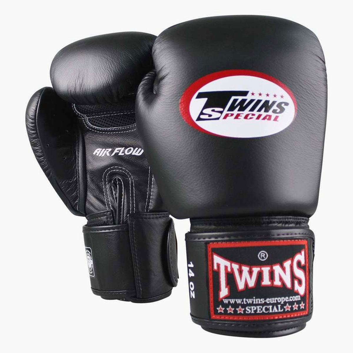 Twins Special Muay-Thai-Handschuhe BGVL3 Luft Schwarz