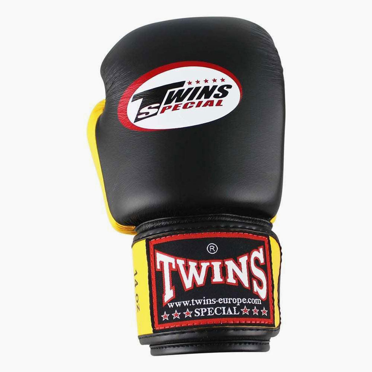Twins Special Muay-Thai-Handschuhe BGVL3 Schwarz-Gelb
