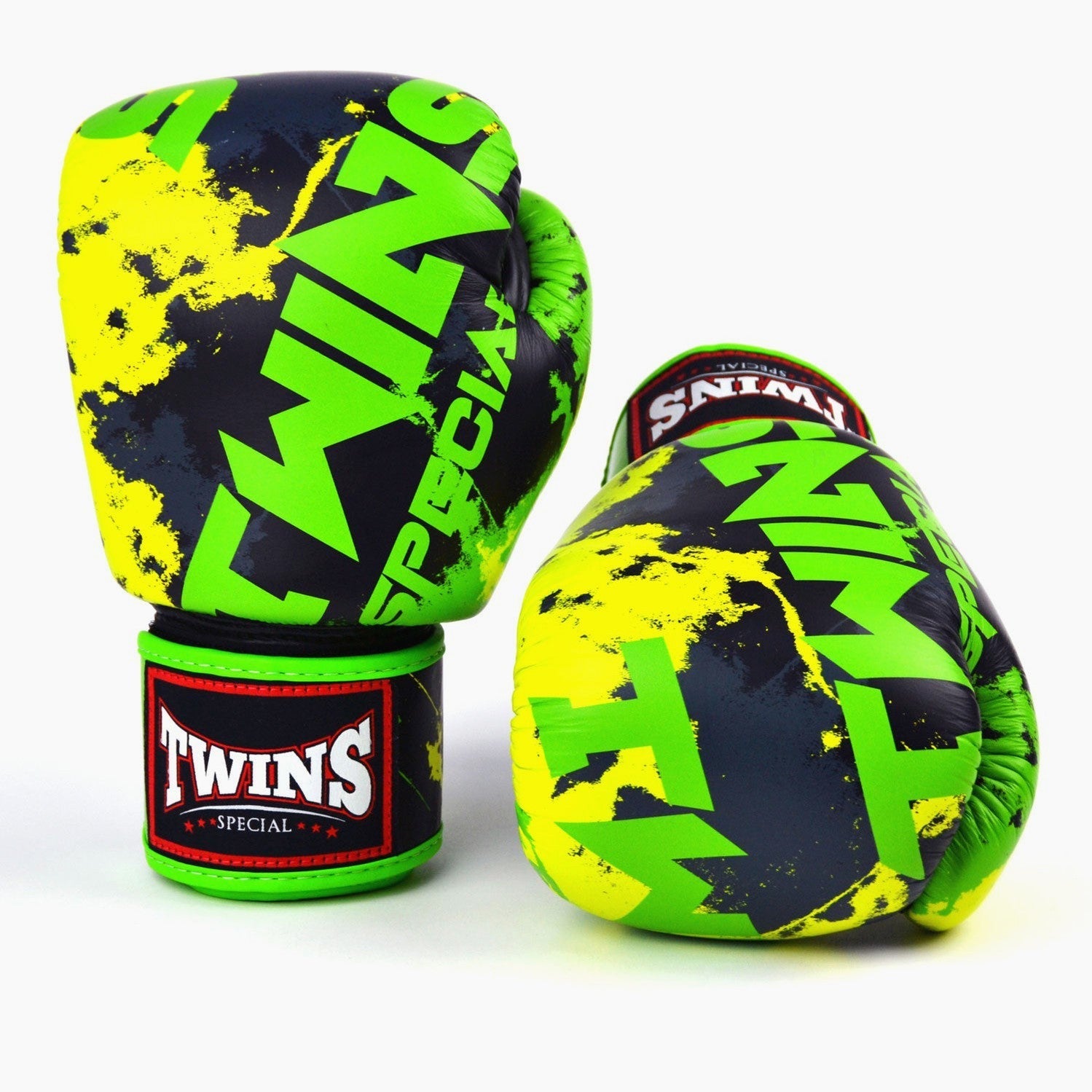 Twins Special Muay-Thai-Handschuhe FBGVL3 Candy Grün