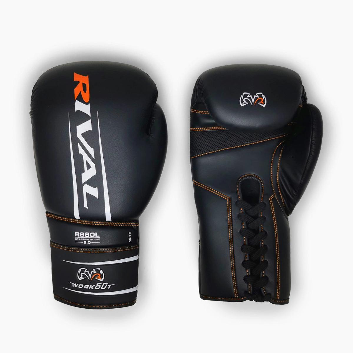 Boxhandschuhe Rival RS60 Sparring 2.0 schwarz