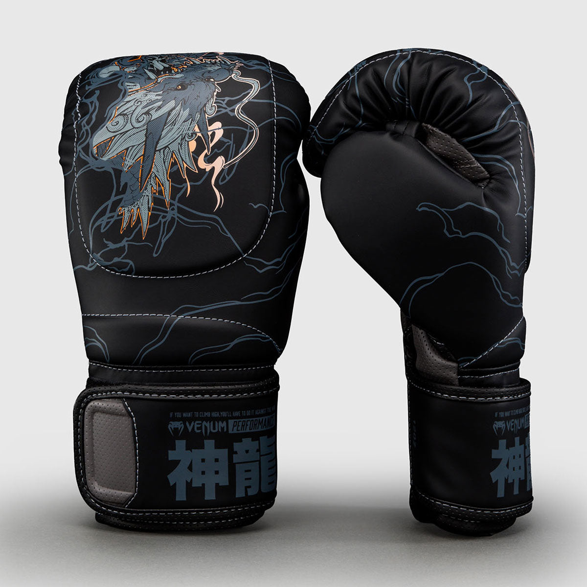 Venum Thunder Dragon Boxhandschuhe Schwarz
