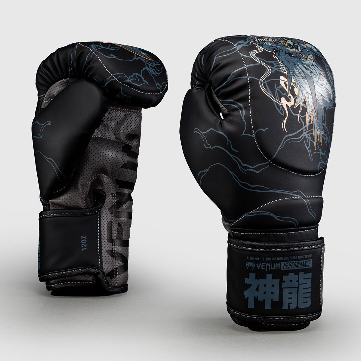 Venum Thunder Dragon Boxhandschuhe Schwarz
