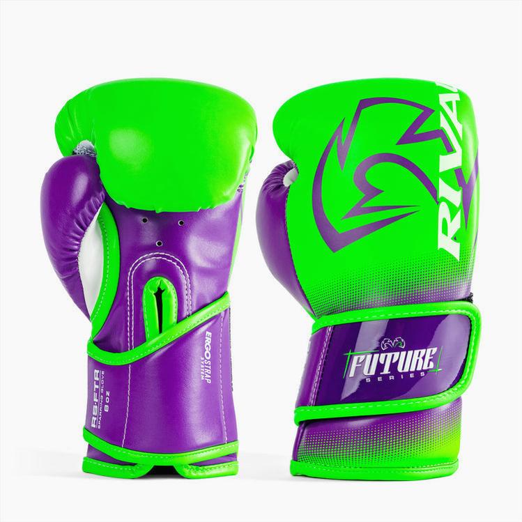 Kinder boxhandschuhe Rival Future RS-FTR Grün-Violett