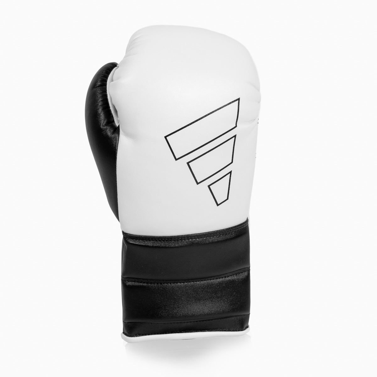 Boxhandschuhe Adidas Hybrid 500 Pro mit Schnürung Weiß-Schwarz