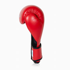 Boxhandschuhe Adidas Speed Tilt 200 WAKO 10 Oz Rot-schwarz-silber