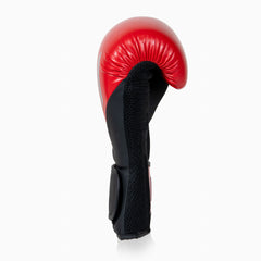 Boxhandschuhe Adidas Speed Tilt 200 WAKO 10 Oz Rot-schwarz-silber