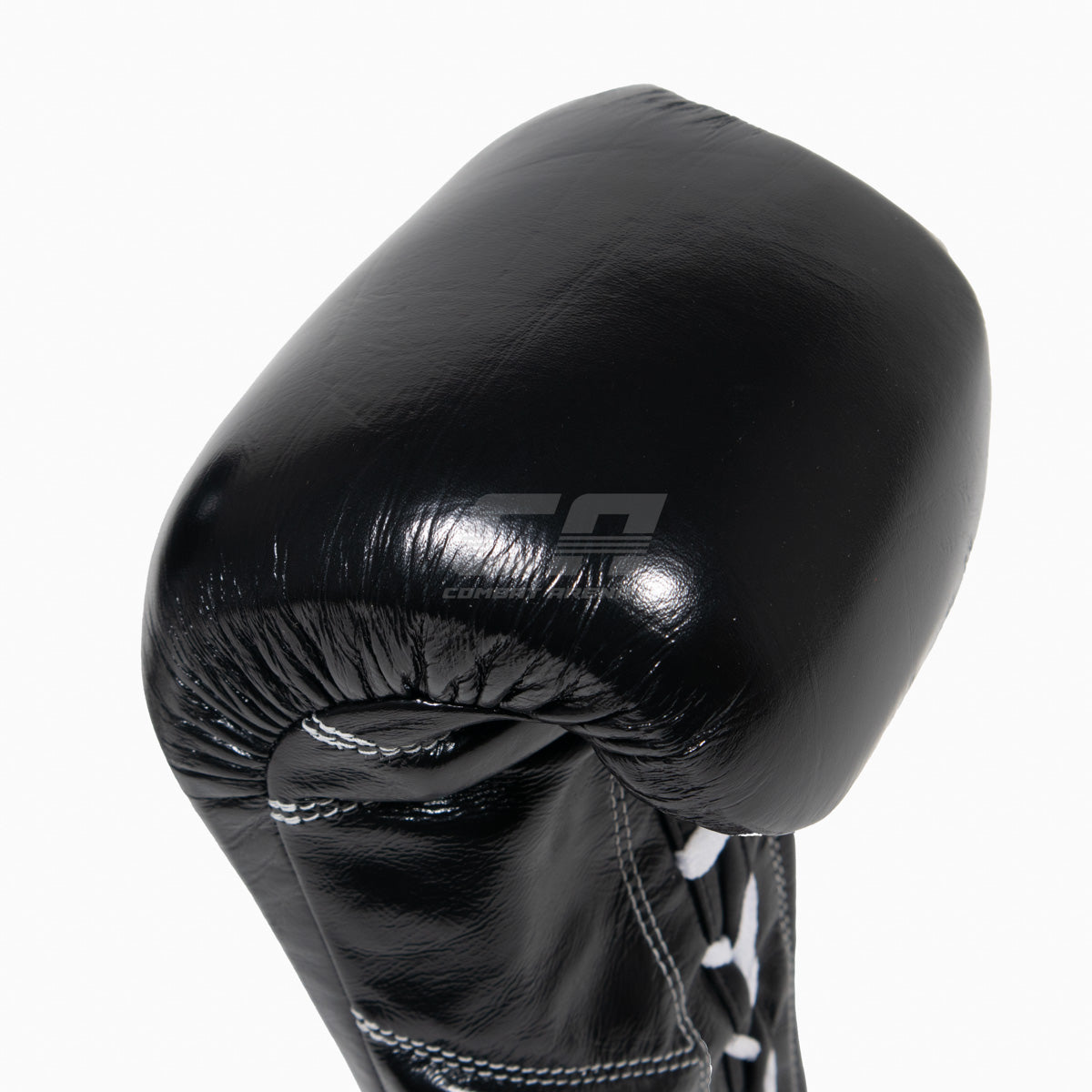 Boxhandschuhe Cleto Reyes Professionelle CB2 Schwarz-Silber mit Schnürung
