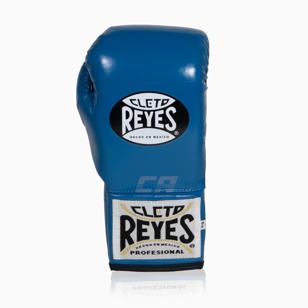 Boxhandschuhe Cleto Reyes Professional CB2 Blau-Schwarz mit Schnürung