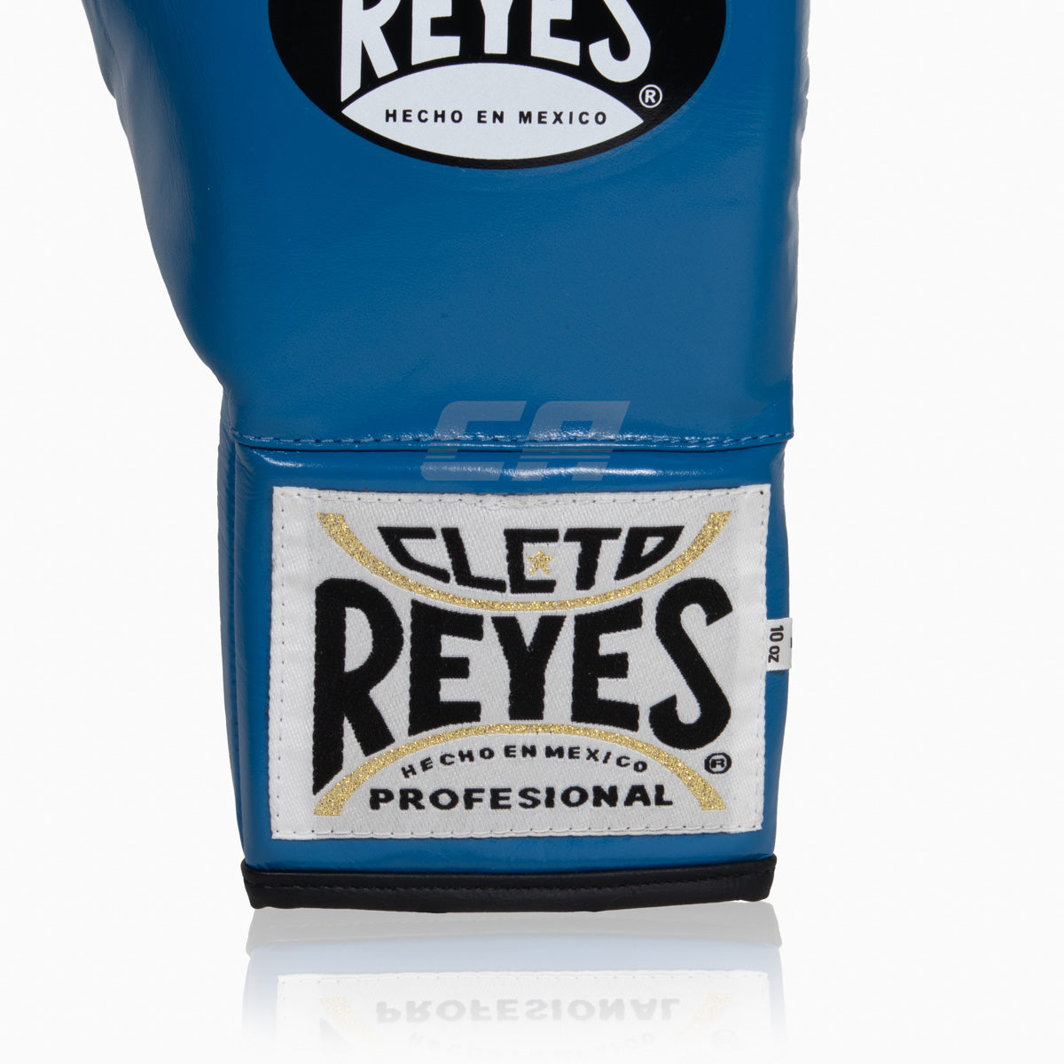 Boxhandschuhe Cleto Reyes Professional CB2 Blau-Schwarz mit Schnürung
