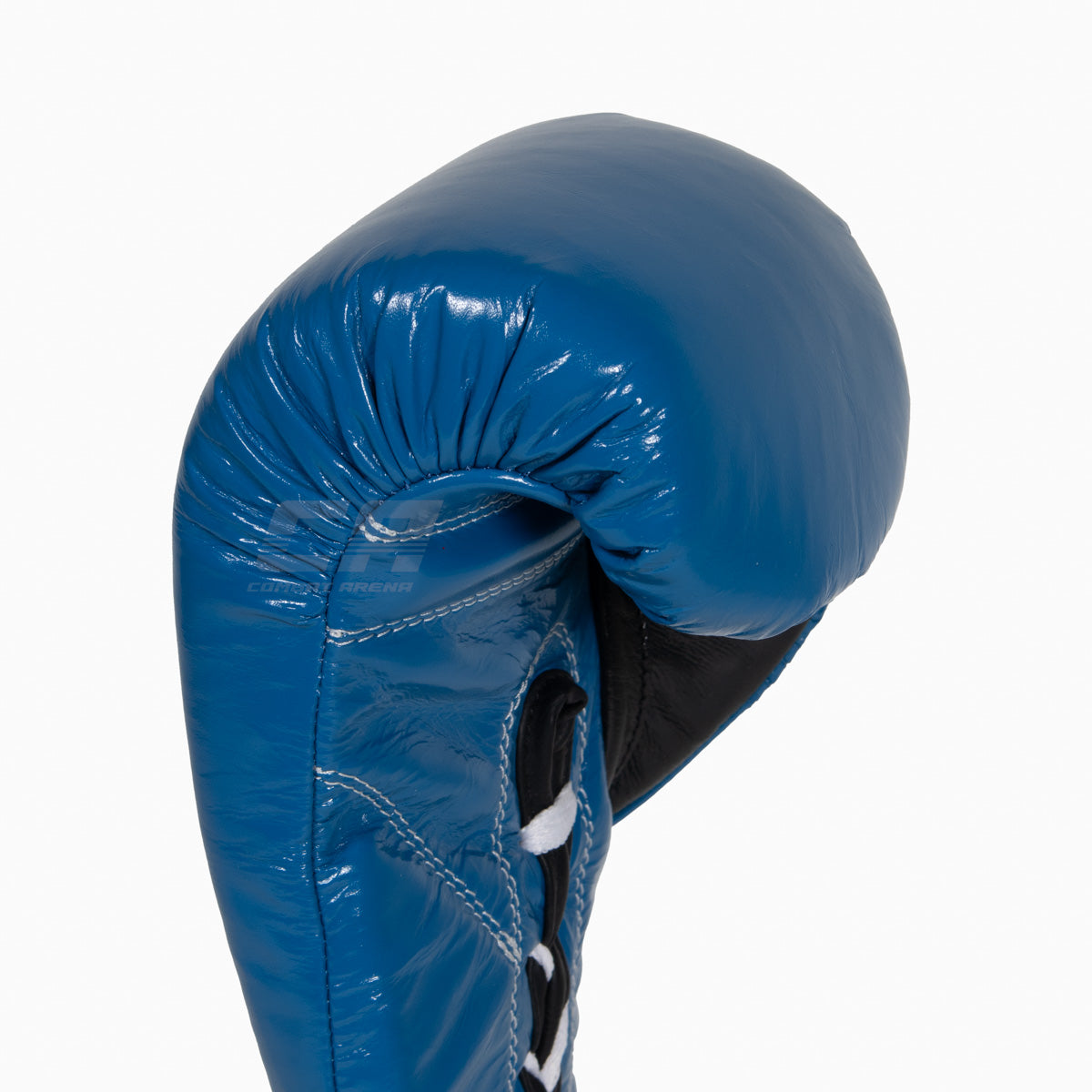 Boxhandschuhe Cleto Reyes Professional CB2 Blau-Schwarz mit Schnürung