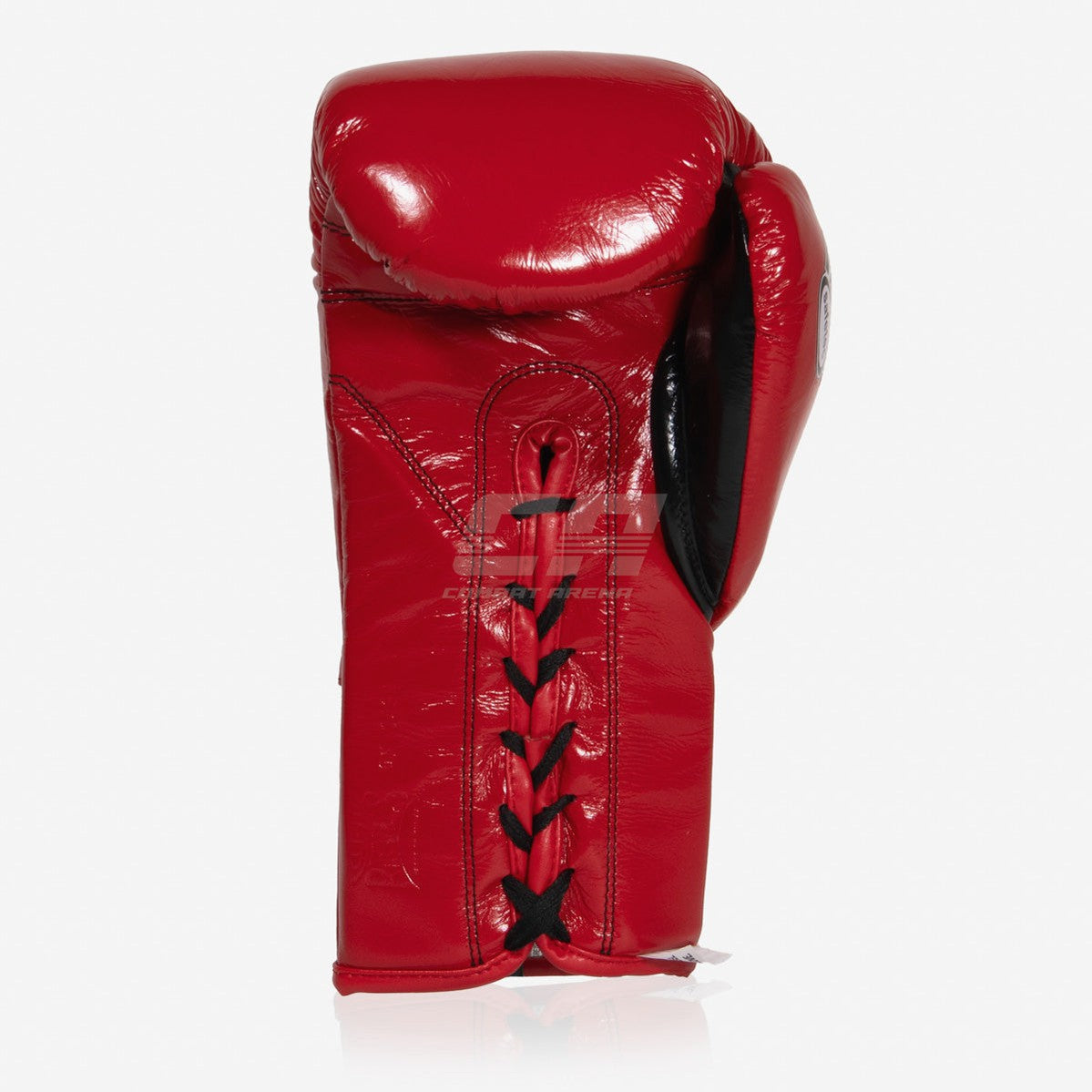 Boxhandschuhe Cleto Reyes Safetec CB4 Rot-schwarz mit Schnürung
