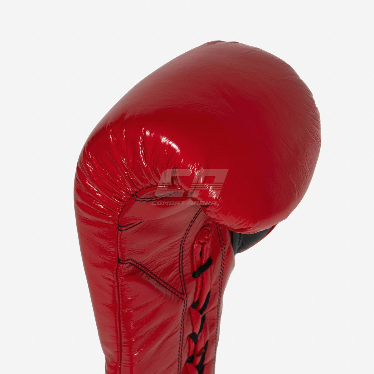 Boxhandschuhe Cleto Reyes Safetec CB4 Rot-schwarz mit Schnürung