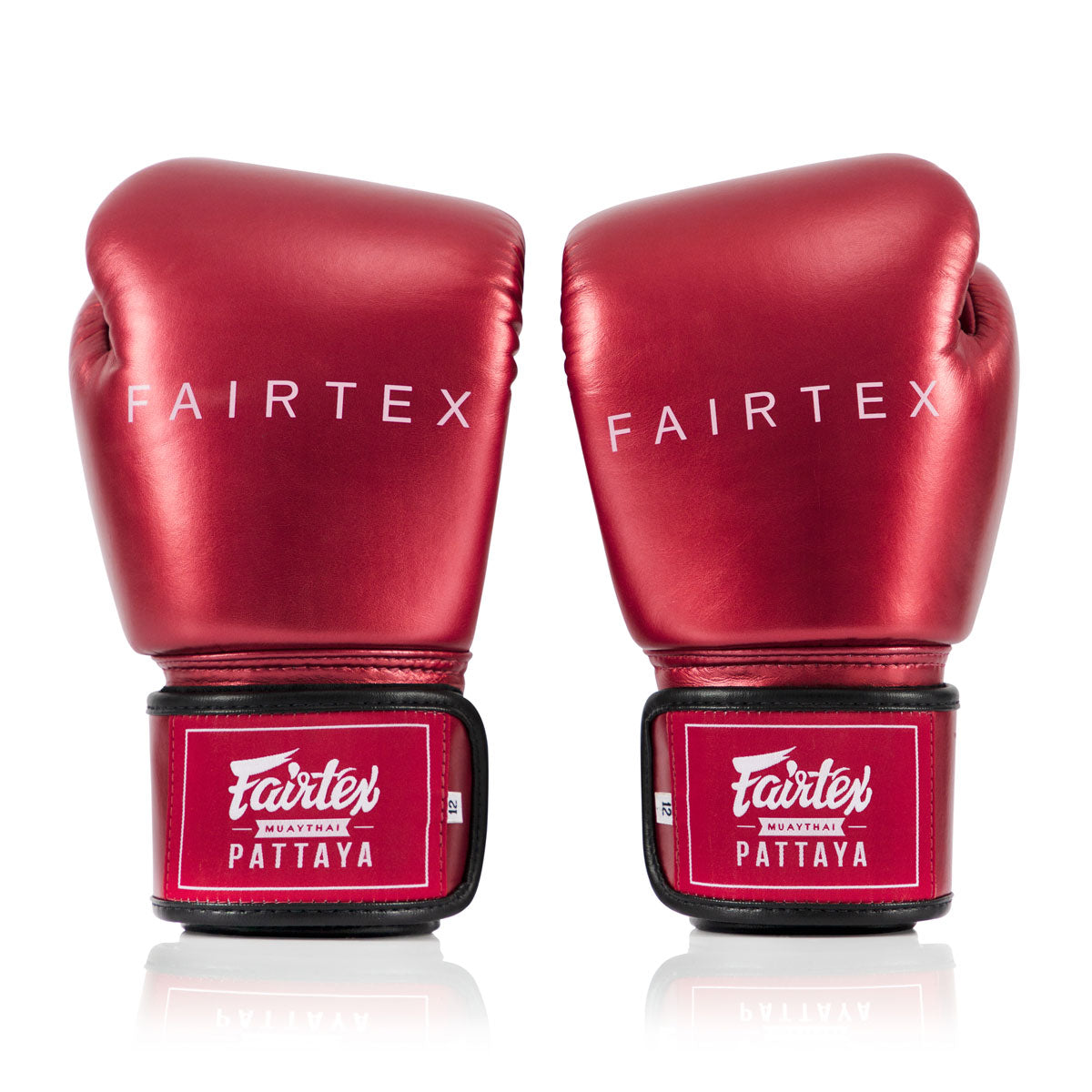 Muay Thai Handschuhe Fairtex Metallico BGV22 Rot