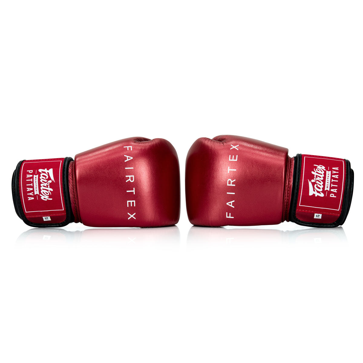 Muay Thai Handschuhe Fairtex Metallico BGV22 Rot