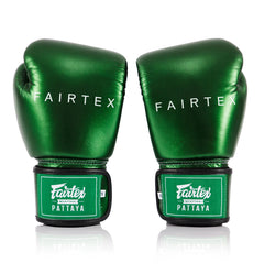 Muay Thai Handschuhe Fairtex Metallic BGV22 Grün