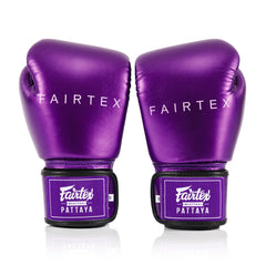 Muay Thai Handschuhe Fairtex Metallic BGV22 Lila