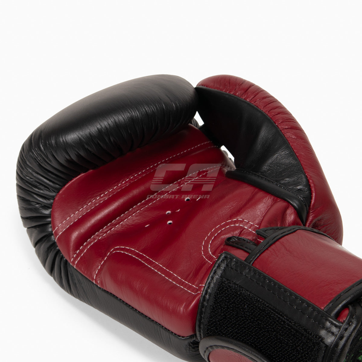 Twins Special Muay-Thai-Handschuhe BGVL3 Schwarz-Weinrot