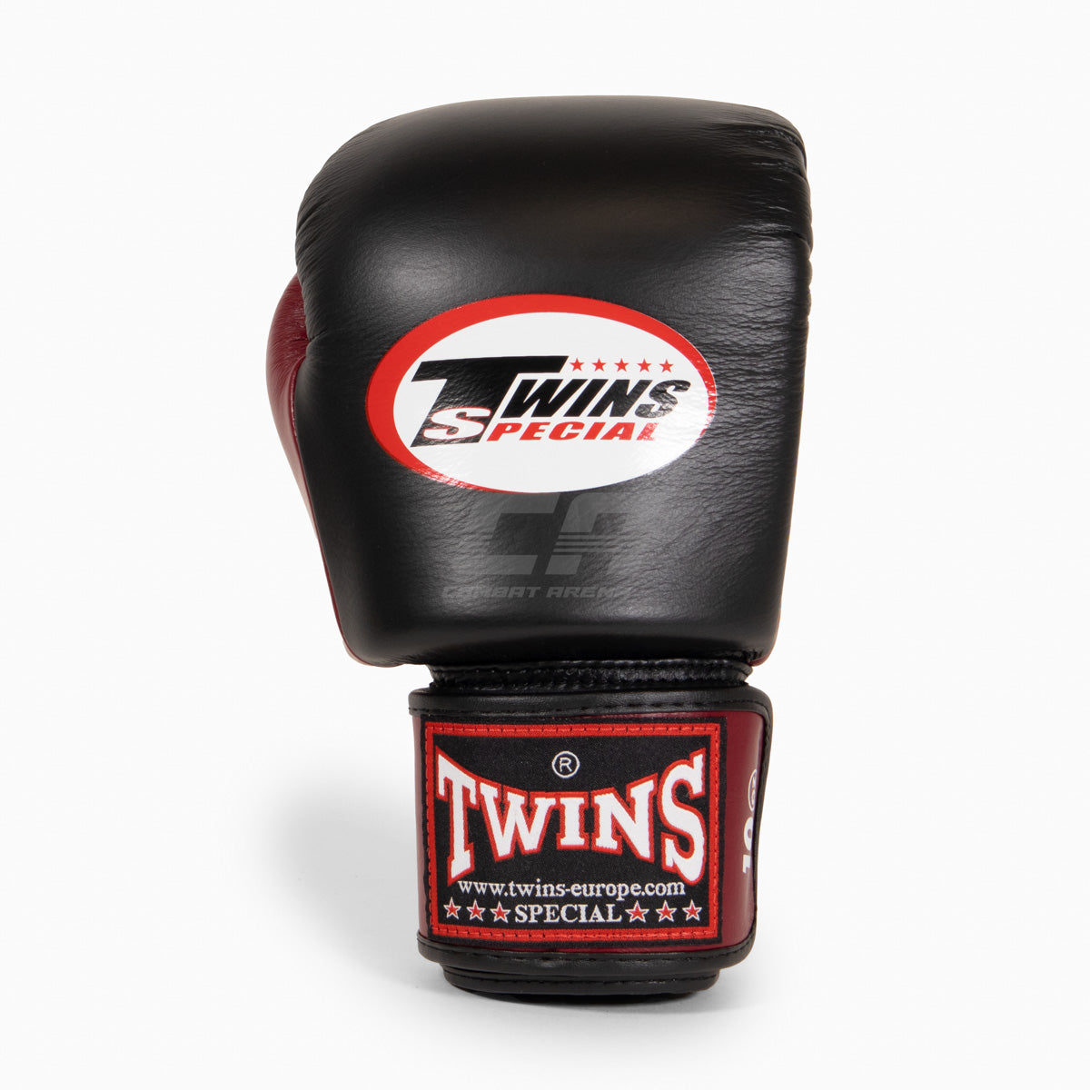 Twins Special Muay-Thai-Handschuhe BGVL3 Schwarz-Weinrot