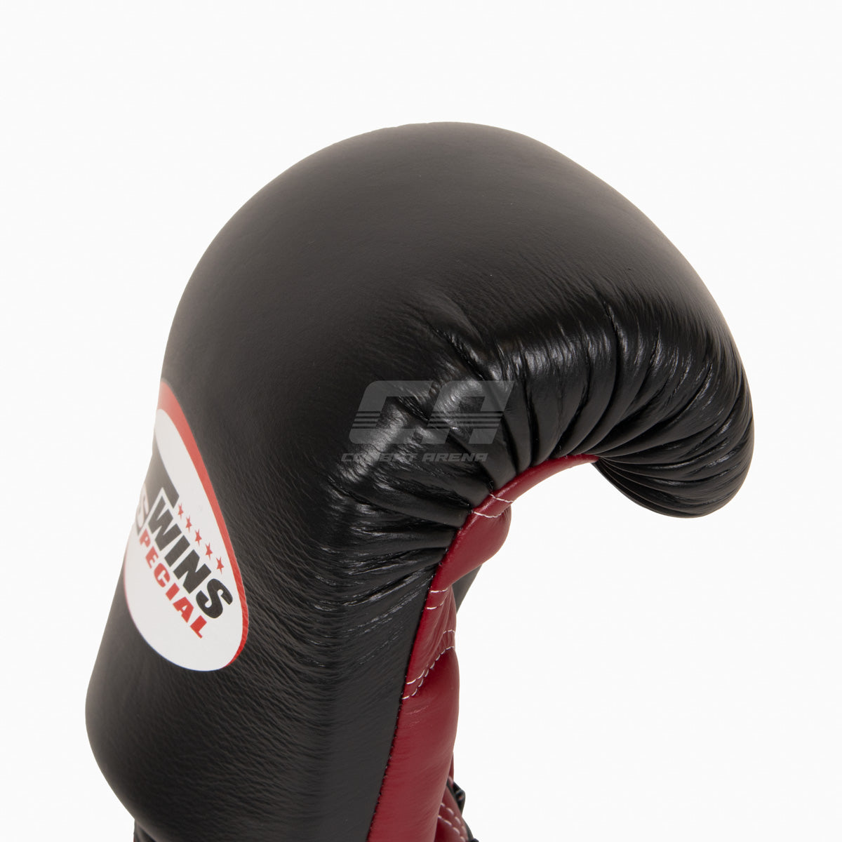 Twins Special Muay-Thai-Handschuhe BGVL3 Schwarz-Weinrot