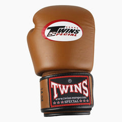 Twins Special Muay-Thai-Handschuhe BGVL3 Retro Braun