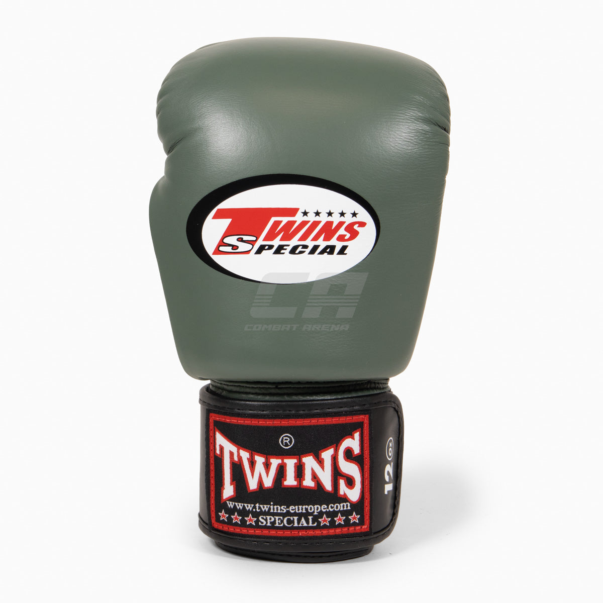 Twins Special Muay-Thai-Handschuhe BGVL4 Schwarz-grün-weiß