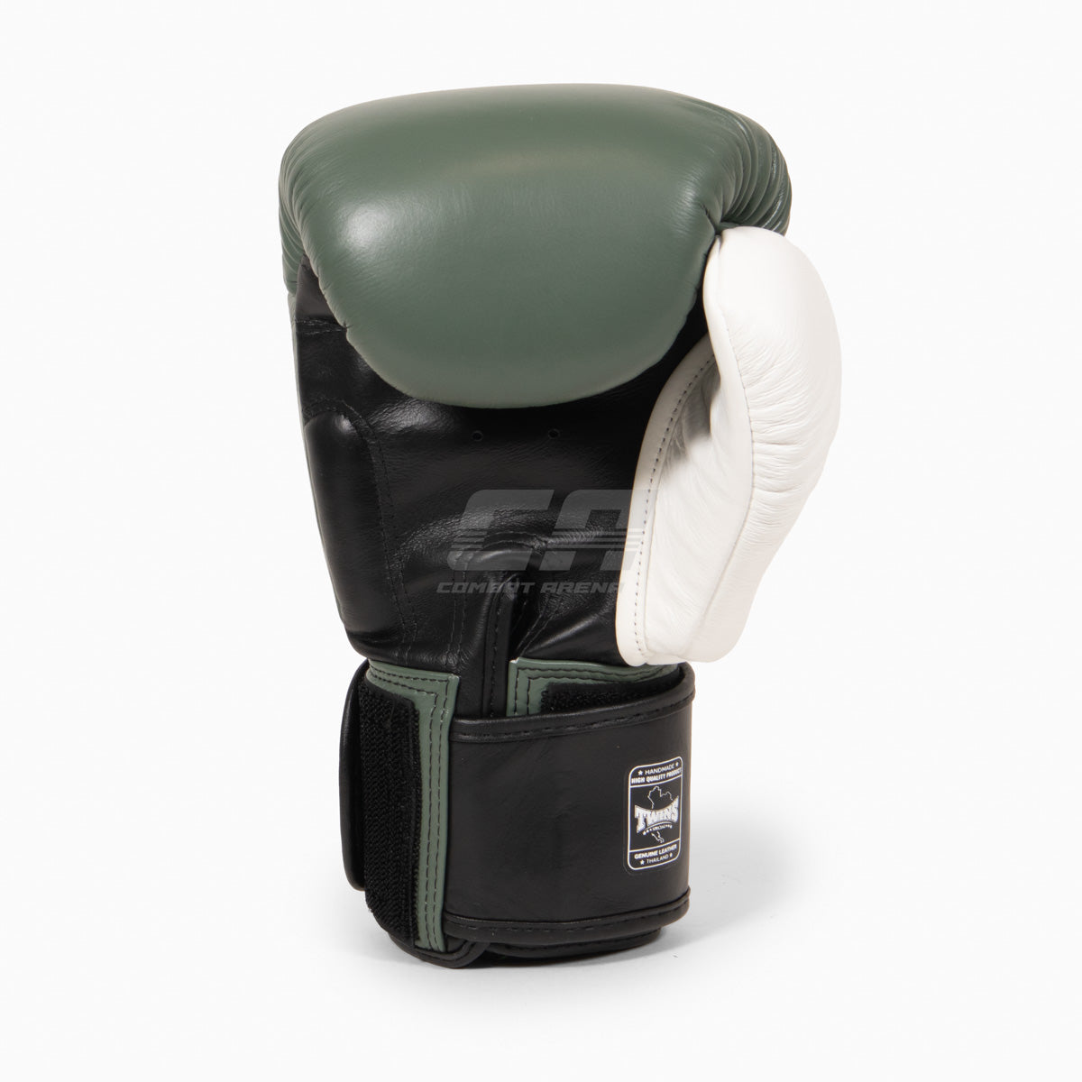 Twins Special Muay-Thai-Handschuhe BGVL4 Schwarz-grün-weiß
