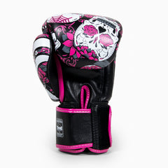Twins Special Muay-Thai-Handschuhe FBGVL3 Skull Rosa
