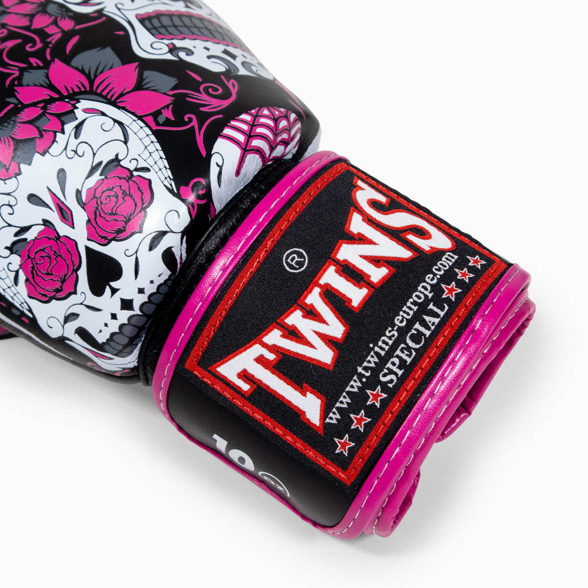 Twins Special Muay-Thai-Handschuhe FBGVL3 Skull Rosa