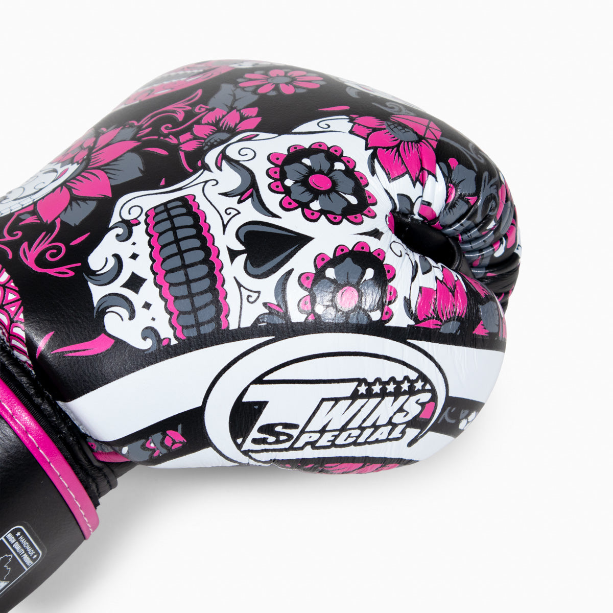 Twins Special Muay-Thai-Handschuhe FBGVL3 Skull Rosa