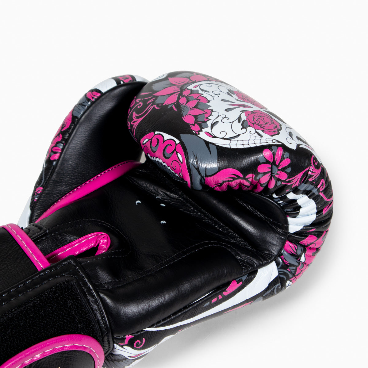 Twins Special Muay-Thai-Handschuhe FBGVL3 Skull Rosa