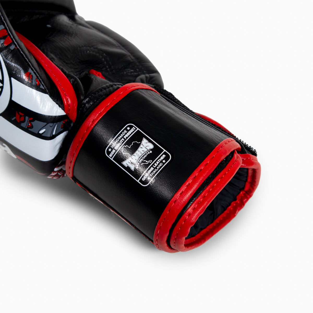 Twins Special Muay-Thai-Handschuhe FBGVL3 Skull Rot