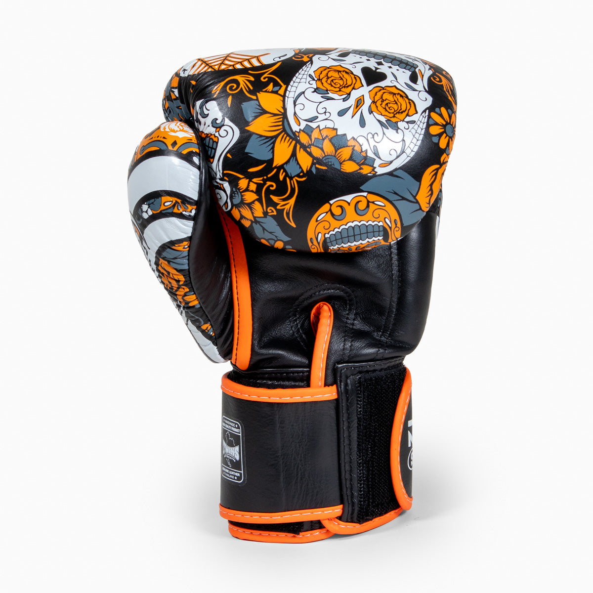 Twins Special Muay-Thai-Handschuhe FBGVL4 Skull Orange
