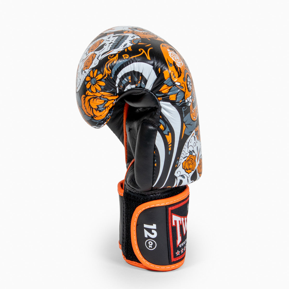 Twins Special Muay-Thai-Handschuhe FBGVL4 Skull Orange