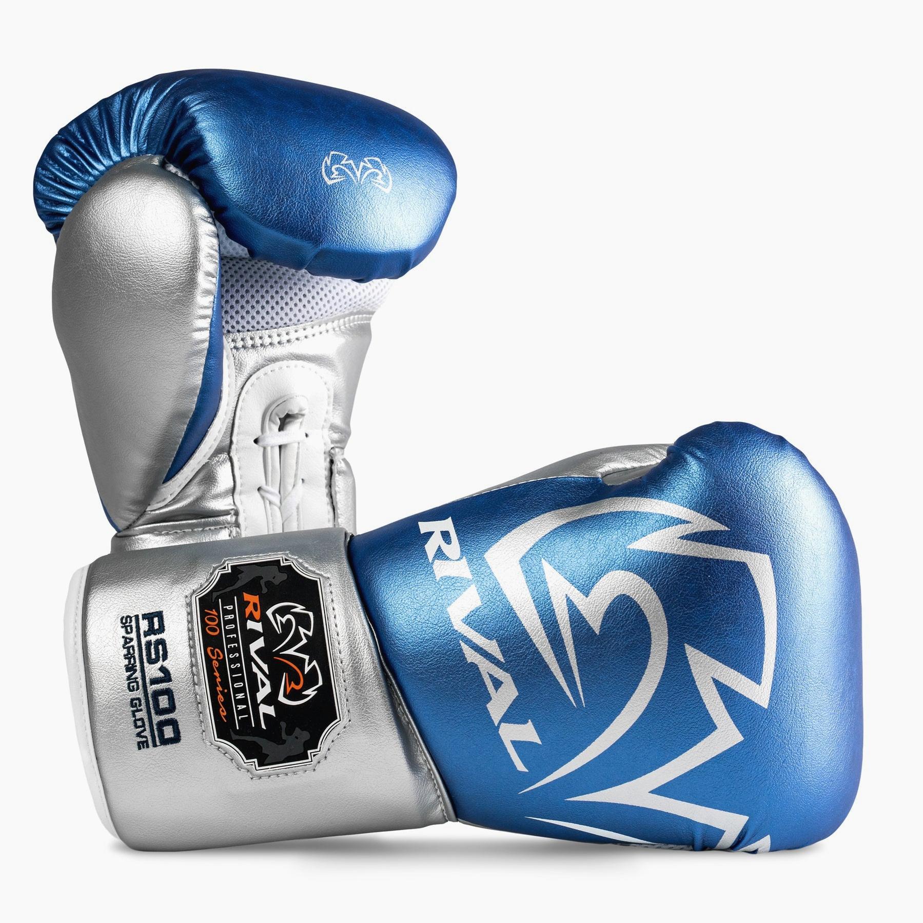Boxhandschuhe Rival Professionelles Sparring RS100 mit Schnürsenkeln