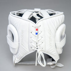 Joyagear Elite Performance Headgear Leather 2.0 White