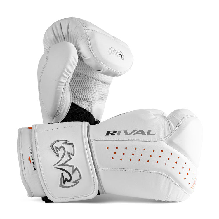 Boxsack-Handschuhe Rival RB10 Intelli-Shock Weiß