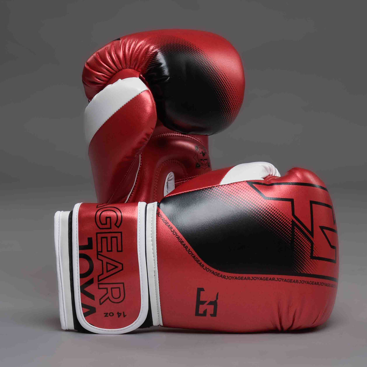 The Joyagear "Evolution" Boxing Gloves - Red-White