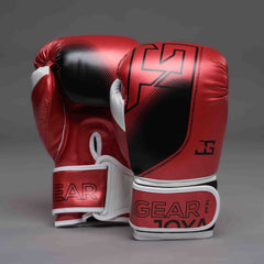 The Joyagear "Evolution" Boxing Gloves - Red-White