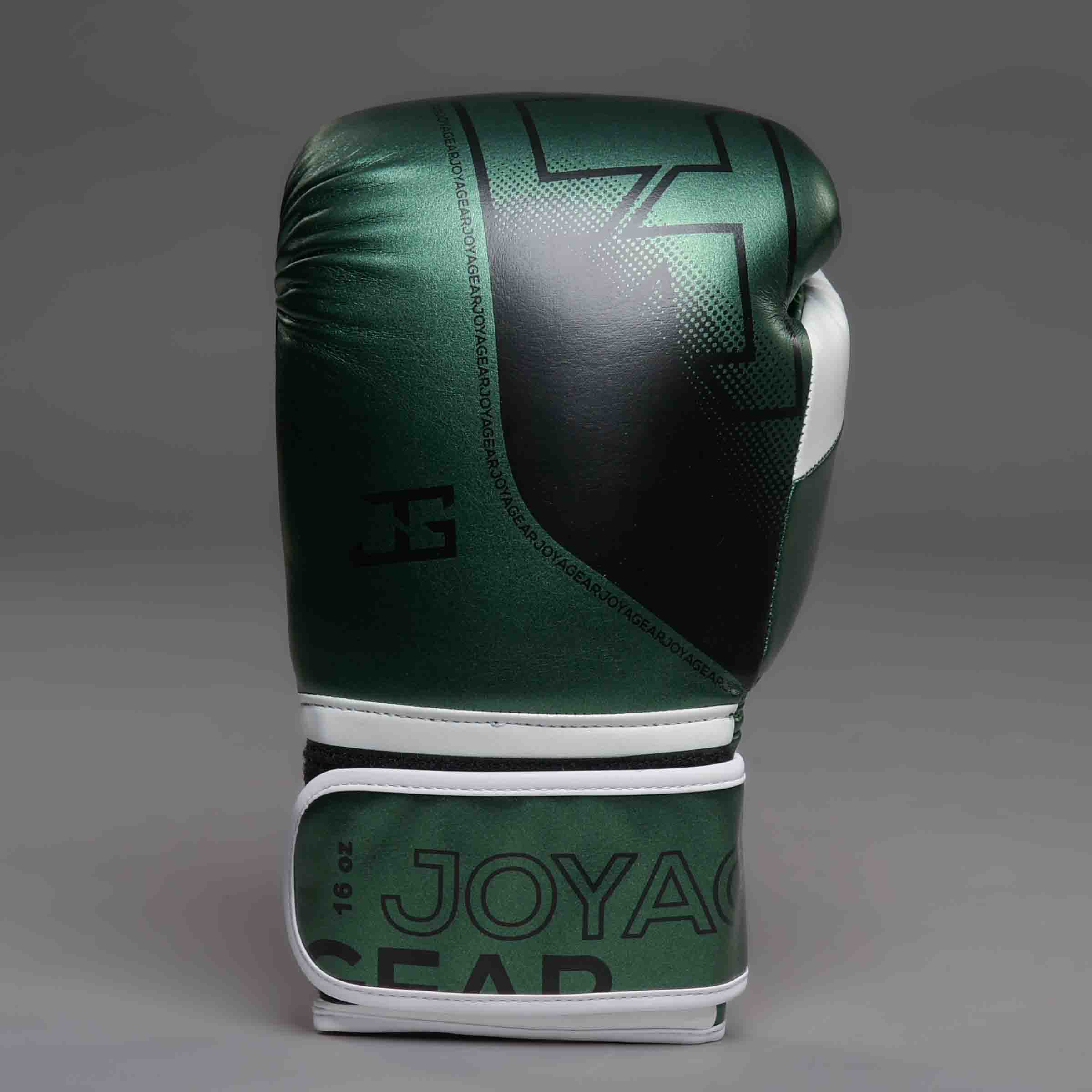 The Joyagear "Evolution" Boxing Gloves - Green-White