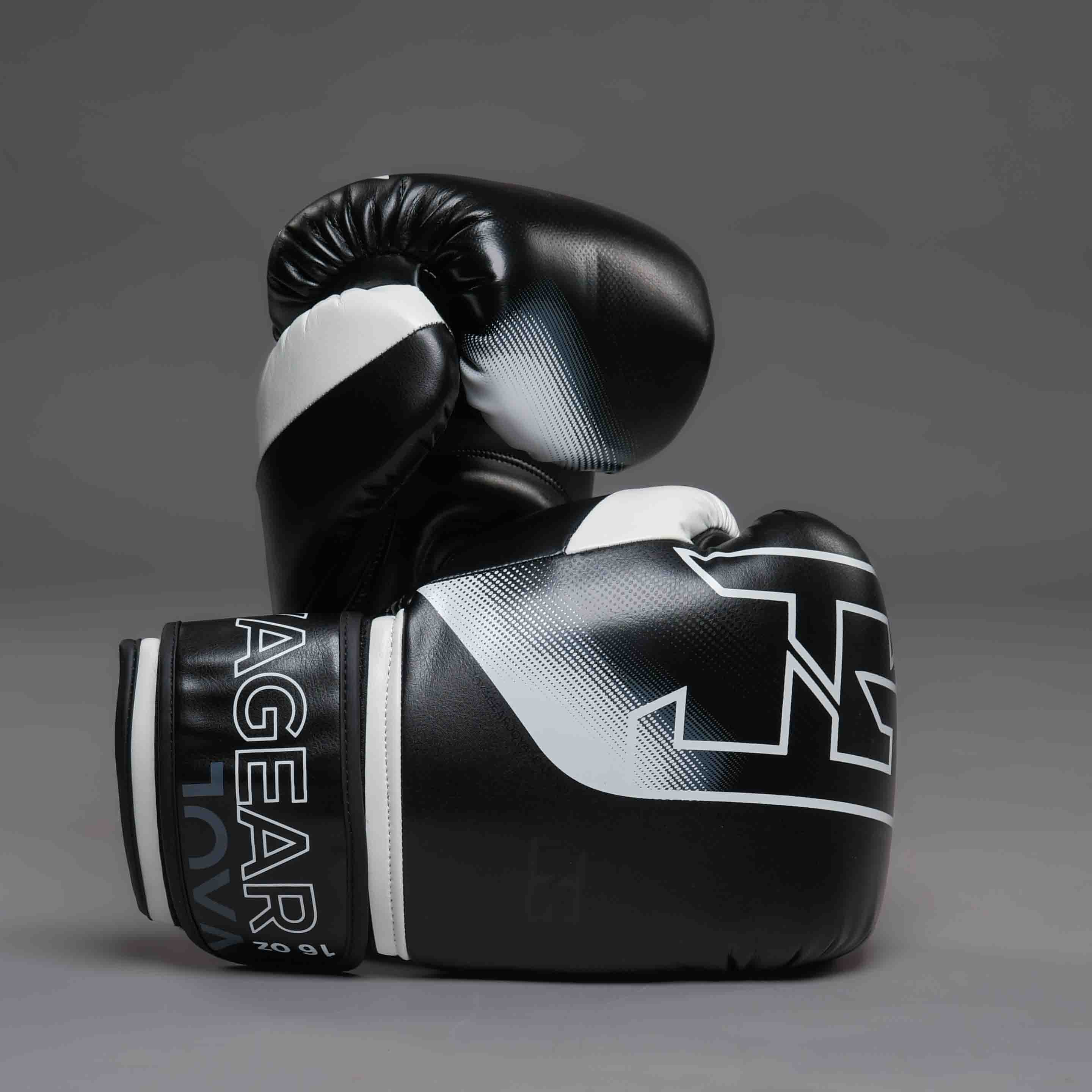 The Joyagear "Evolution" Boxing Gloves - Black-White