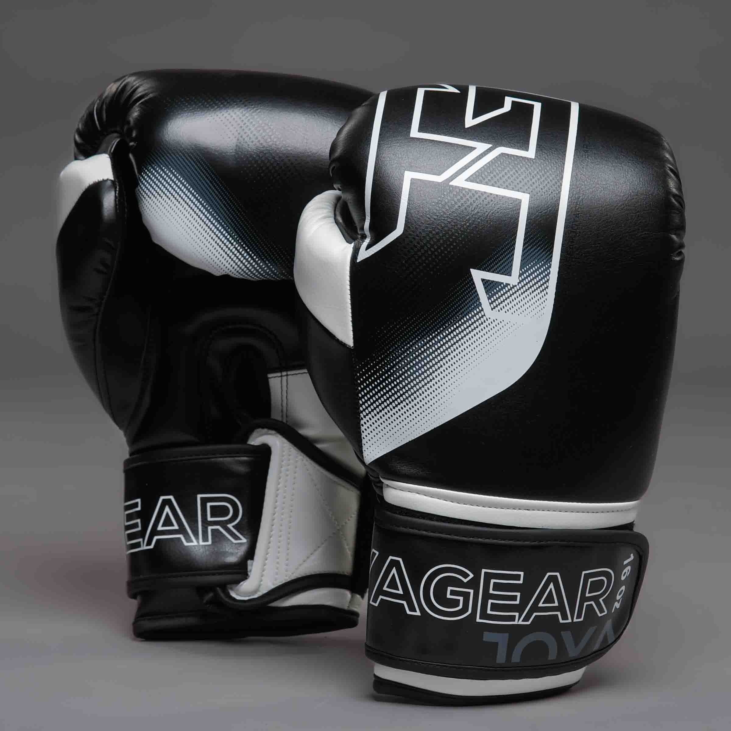 The Joyagear "Evolution" Boxing Gloves - Black-White
