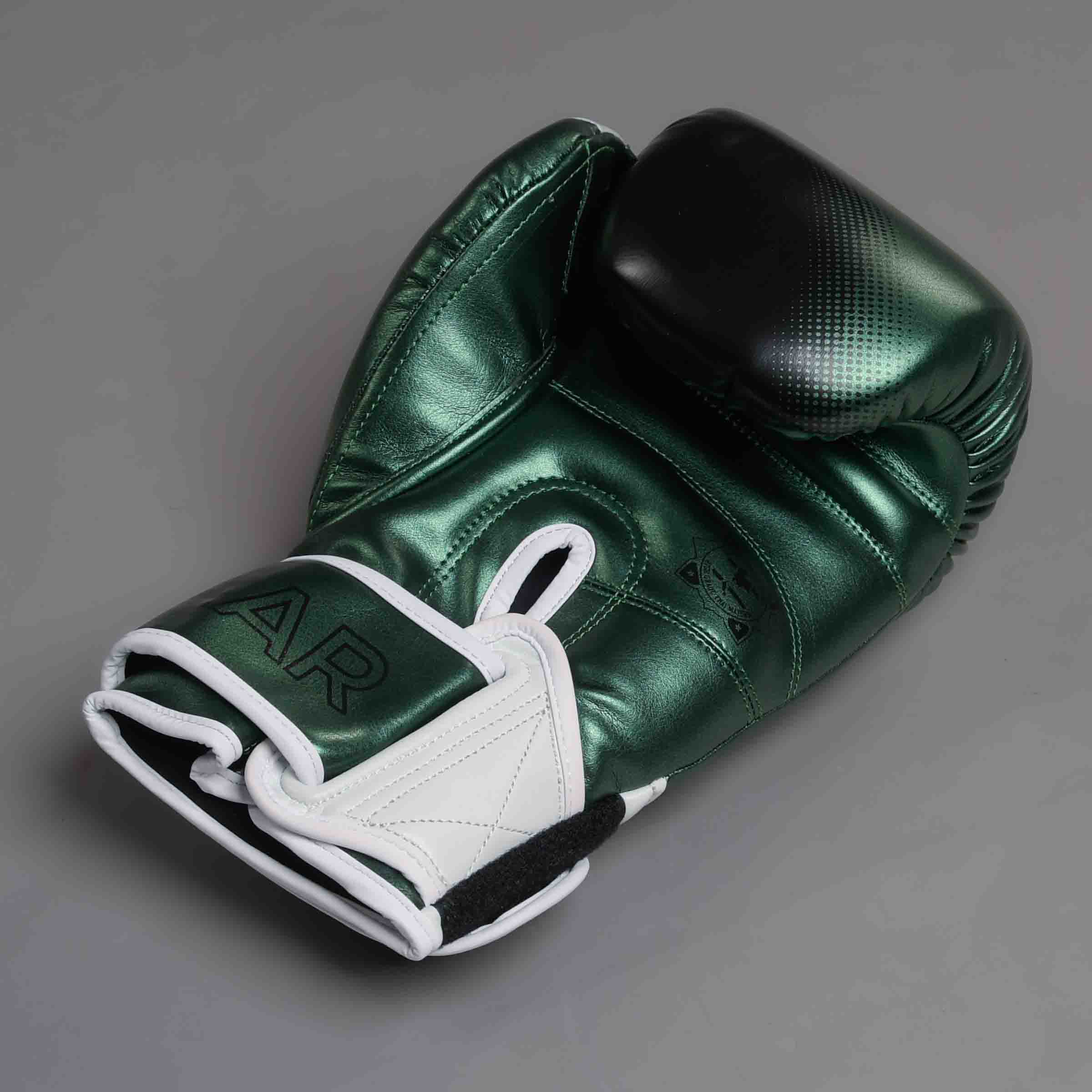 The Joyagear "Evolution" Boxing Gloves - Green-White