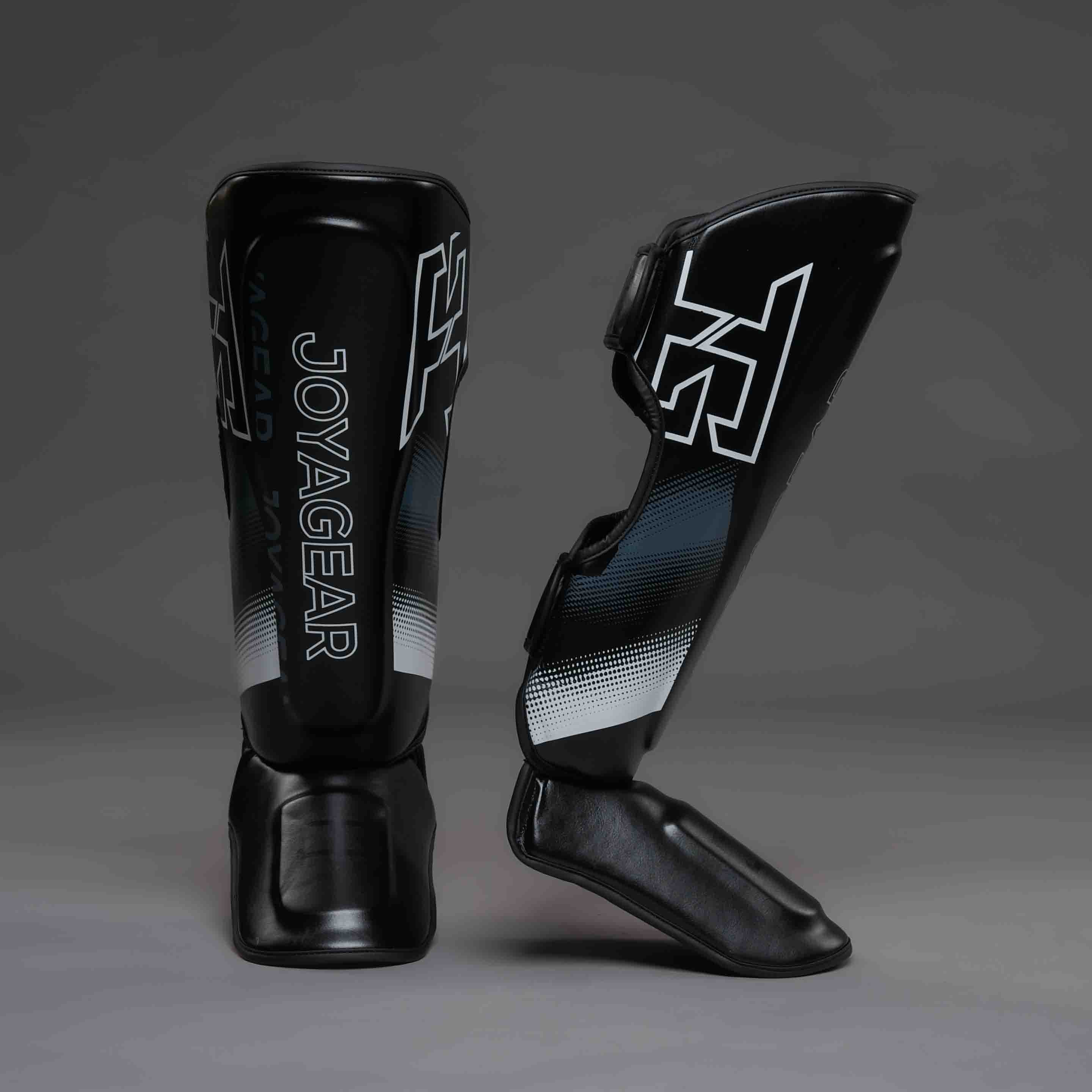The Joyagear "Evolution" Shinguards - Black-White