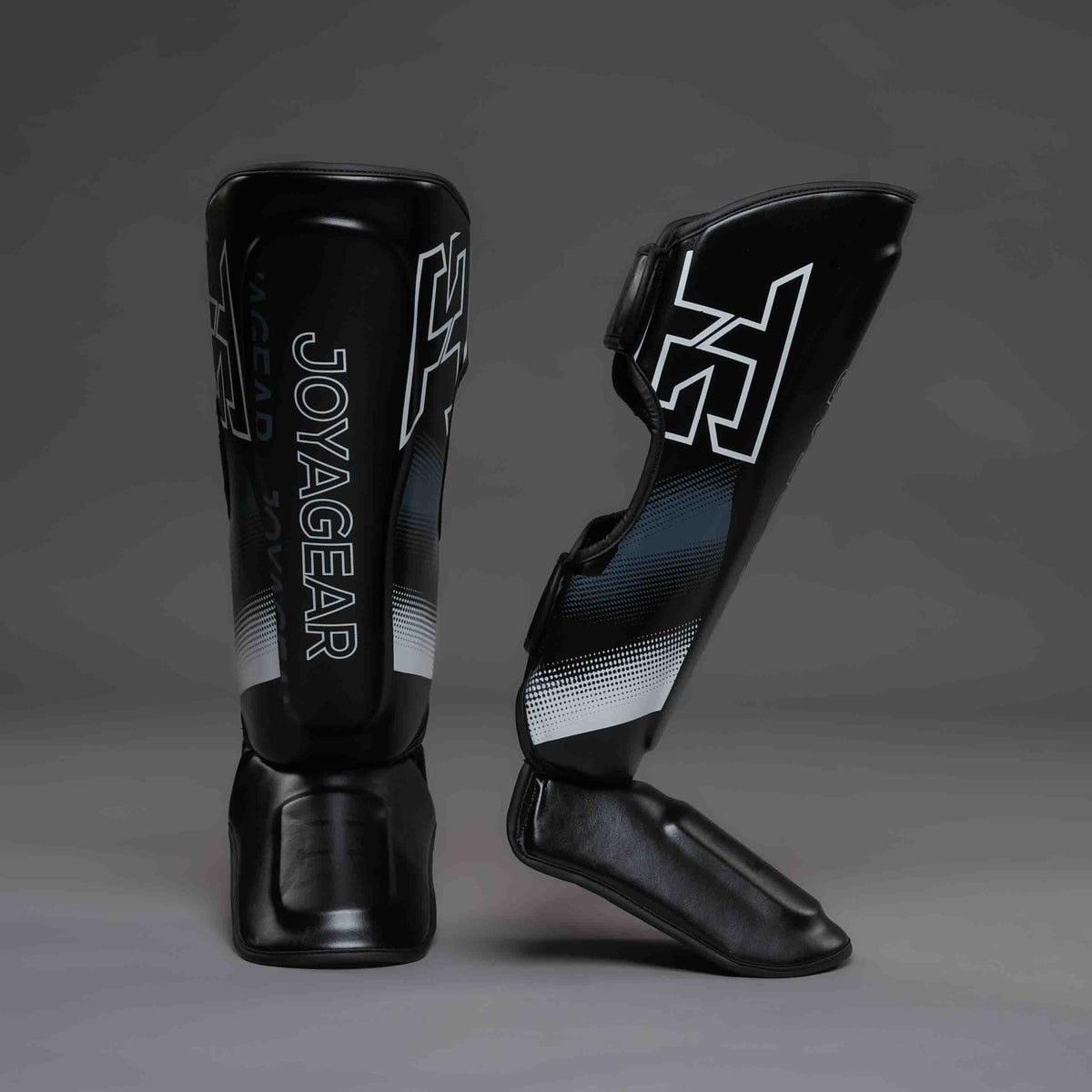 The Joyagear "Evolution" Shinguards - Black-White