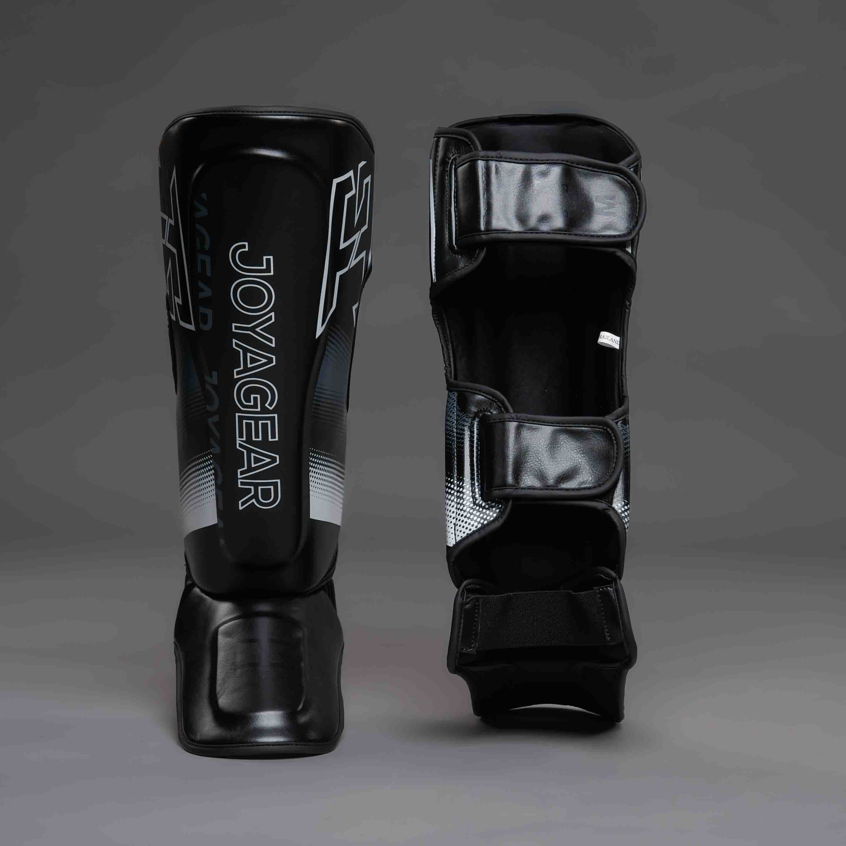 The Joyagear "Evolution" Shinguards - Black-White