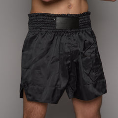 Joyagear Strike Muay Thai Shorts Men Black/Black
